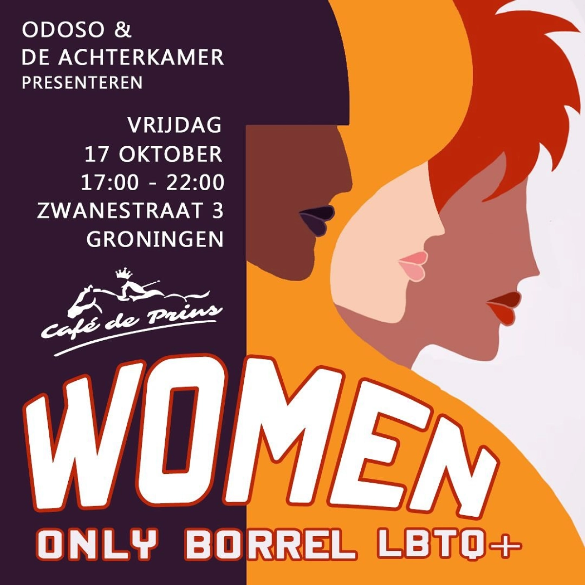 Women only borrel LBTQ +